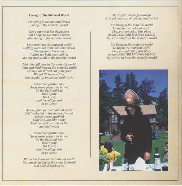 George Harrison - Living In The Material World (CD) | Near Mint (NM) Near Mint (NM)
