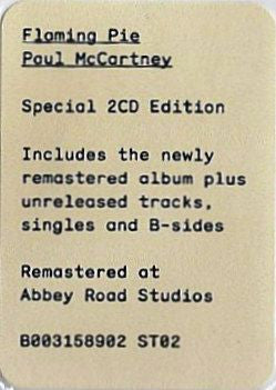 Paul McCartney - Flaming Pie (2xCD) | Near Mint (NM) Near Mint- (NM-)