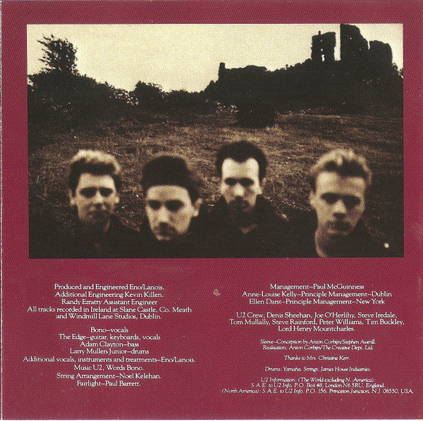 The Unforgettable Fire (CD) | Near Mint (NM) Near Mint (NM)