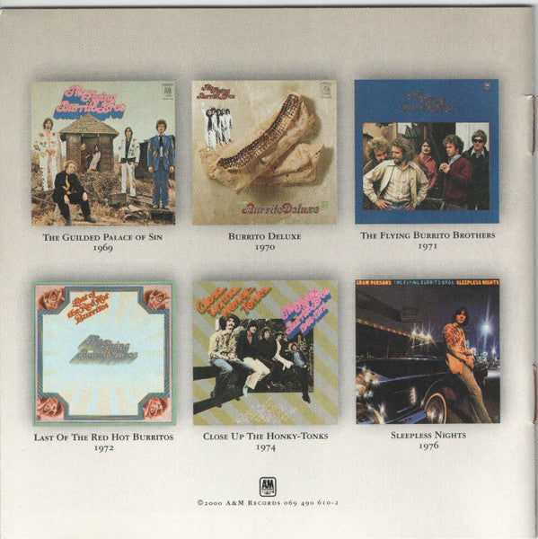 The Flying Burrito Bros - Hot Burritos! The Flying Burrito Bros Anthology 1969-1972 (2xCD) | Near Mint (NM or M-)
