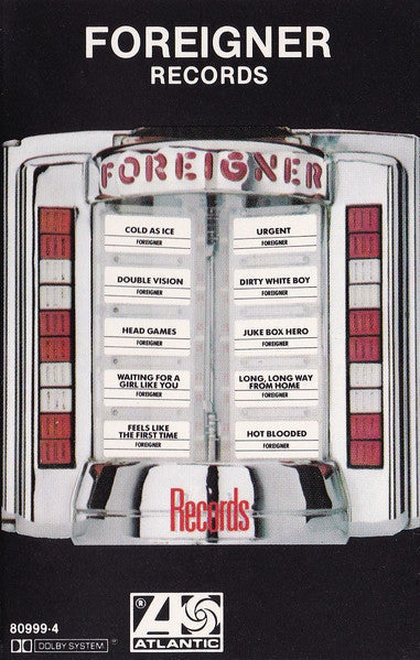 Foreigner - Records *CASSETTE* | Near Mint (NM) Near Mint (NM)