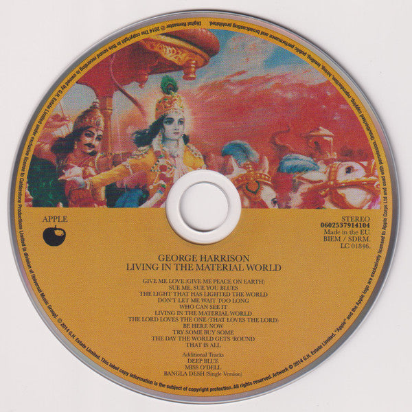 George Harrison - Living In The Material World (CD) | Near Mint (NM) Near Mint (NM)