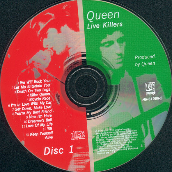 Queen - Live Killers (2xCD) | Near Mint (NM) Near Mint- (NM-)