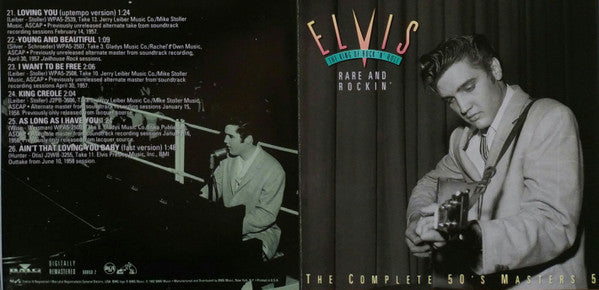 Elvis Presley - The King Of Rock 'N' Roll: The Complete 50's Masters (5xCD BOX SET) | Near Mint (NM or M-) Very Good Plus (VG+)