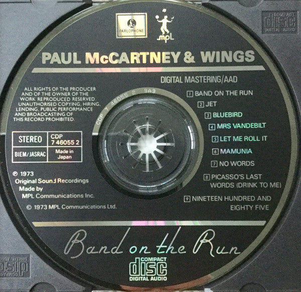 Wings (2) - Band On The Run *CD* | Near Mint (NM) Near Mint (NM)