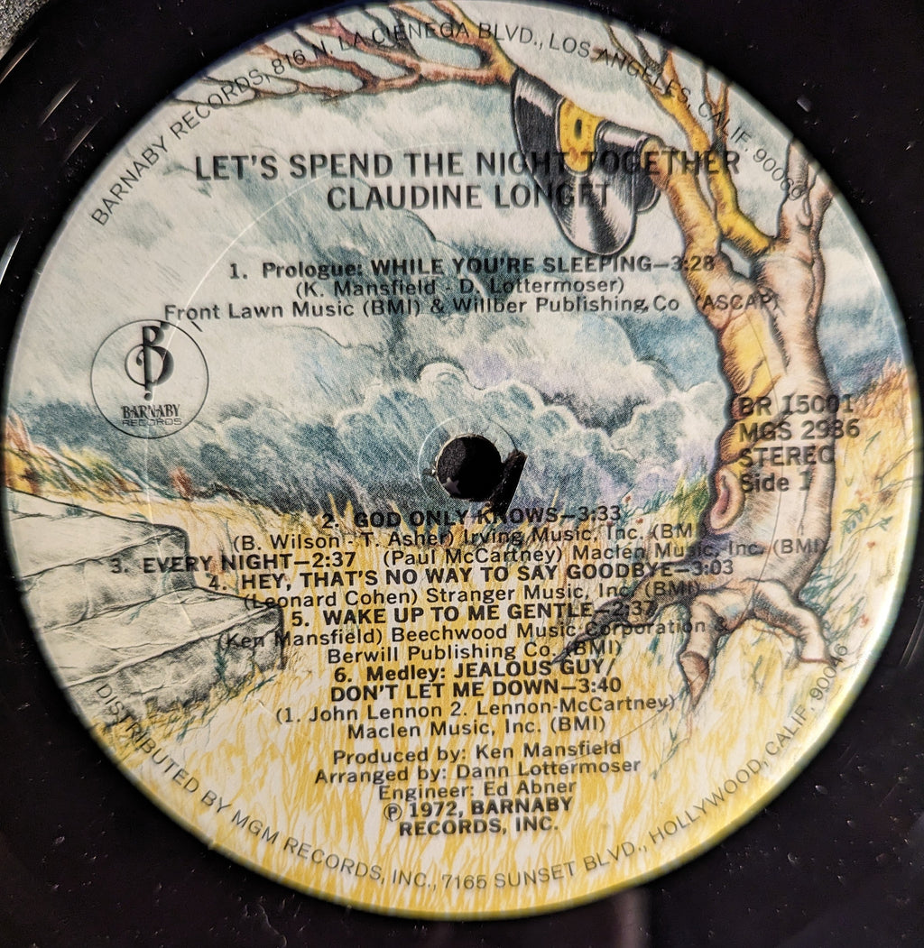 Claudine Longet - Let's Spend The Night Together | Near Mint (NM) Excellent (EX)