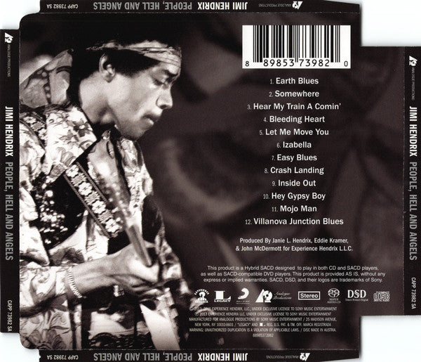 Jimi Hendrix - People, Hell And Angels (SACD) | Near Mint (NM or M-)