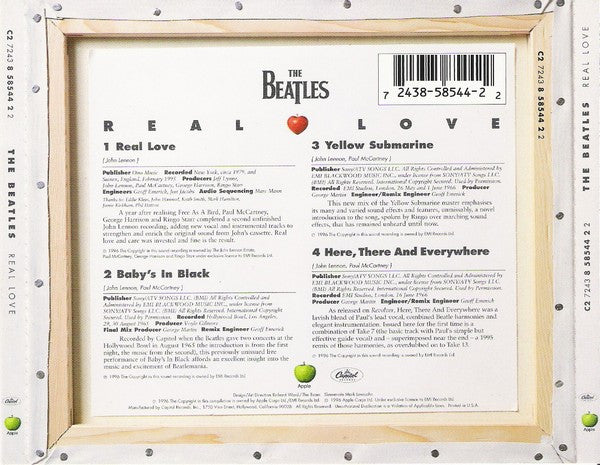 The Beatles - Real Love (CD) | Near Mint (NM) Near Mint (NM)