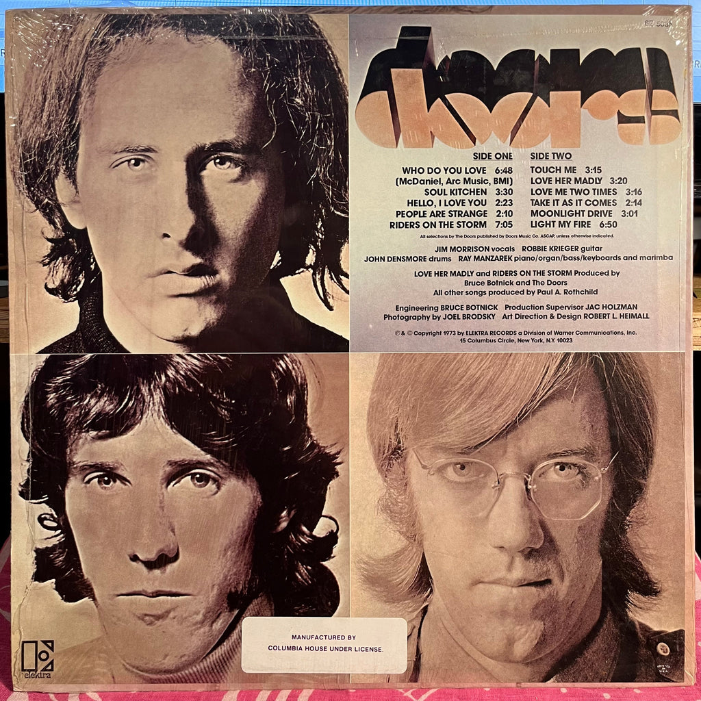 The Doors - The Best Of The Doors *COLUMBIA HOUSE* | Near Mint (NM) Near Mint (NM)
