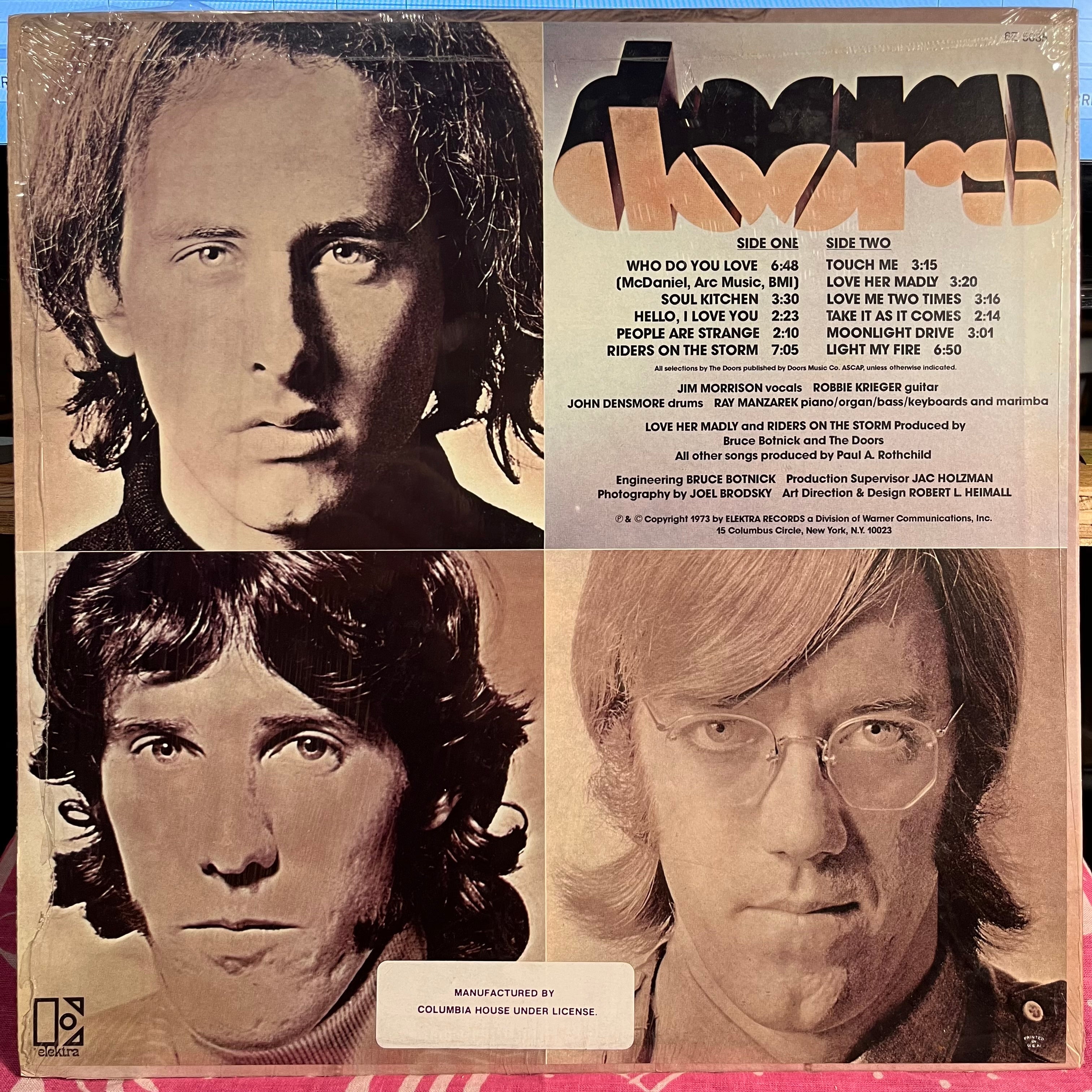 The Doors - The Best Of The Doors *COLUMBIA HOUSE* | Near Mint (NM) Near Mint (NM)