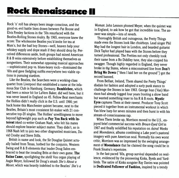 Various - Classic Rock - Rock Renaissance II *CD* | Near Mint (NM) Near Mint (NM)