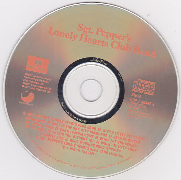 The Beatles - Sgt. Pepper's Lonely Hearts Club Band (CD) | Near Mint (NM) Near Mint (NM)