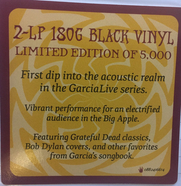 Jerry Garcia - GarciaLive Volume 14 (Recorded Live At The Ritz, New York, NY, January 27th, 1986) (2xVINYL) | Near Mint (NM or M-)