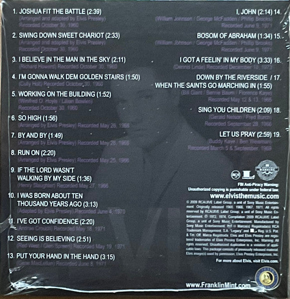 Elvis Presley - The Complete Masters Collection (36xCD 7" VINYL BOX SET) | Near Mint (NM or M-)
