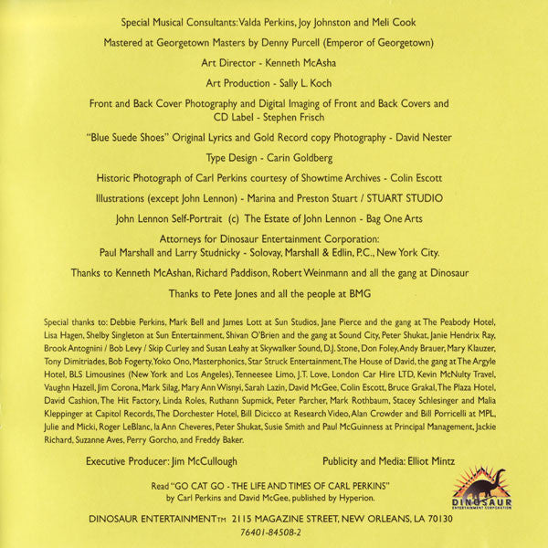 Carl Perkins - Go Cat Go (CD) | Near Mint (NM) Near Mint (NM)