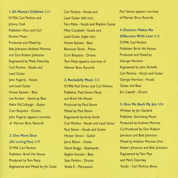 Carl Perkins - Go Cat Go (CD) | Near Mint (NM) Near Mint (NM)