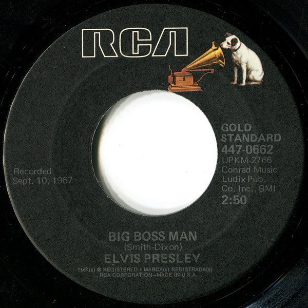 Elvis Presley - Big Boss Man | Near Mint (NM) Near Mint (NM)