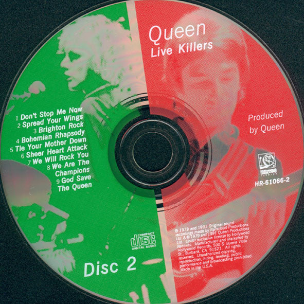 Queen - Live Killers (2xCD) | Near Mint (NM) Near Mint- (NM-)