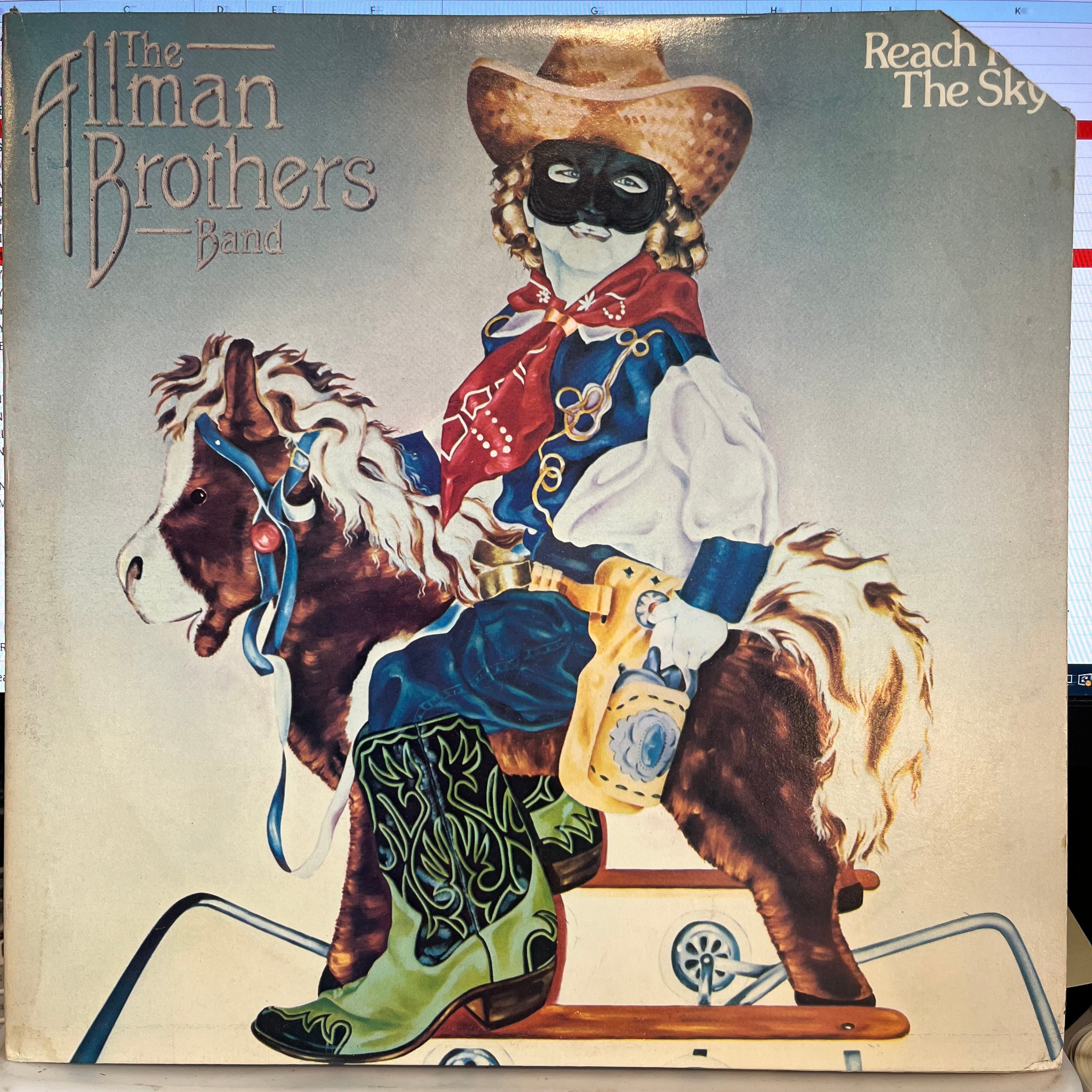 The Allman Brothers Band - Reach For The Sky *SANTA MARIA* | Near Mint (NM) Excellent (EX)