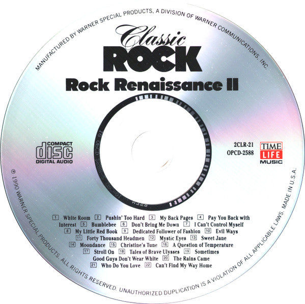Various - Classic Rock - Rock Renaissance II *CD* | Near Mint (NM) Near Mint (NM)