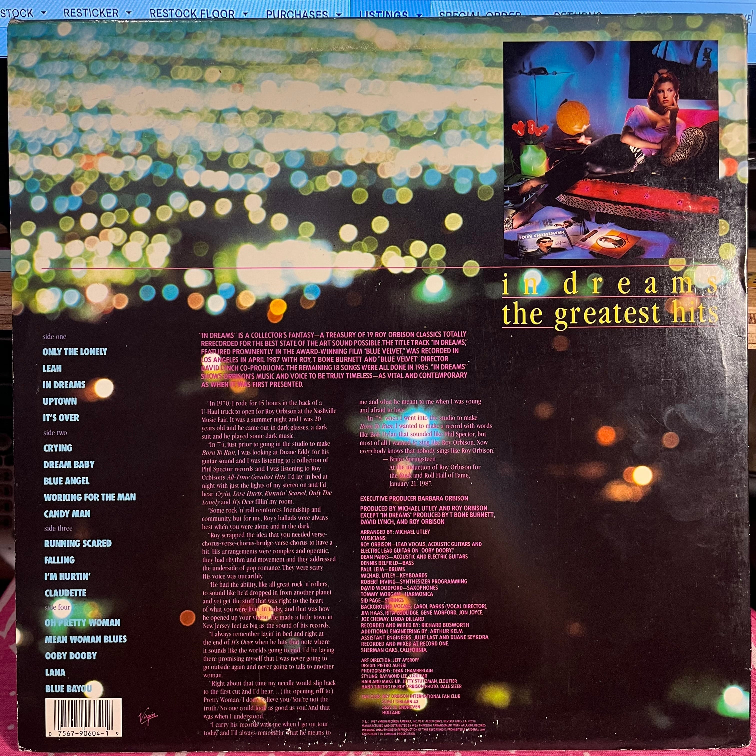 Roy Orbison - In Dreams: The Greatest Hits | Near Mint (NM) Near Mint (NM)