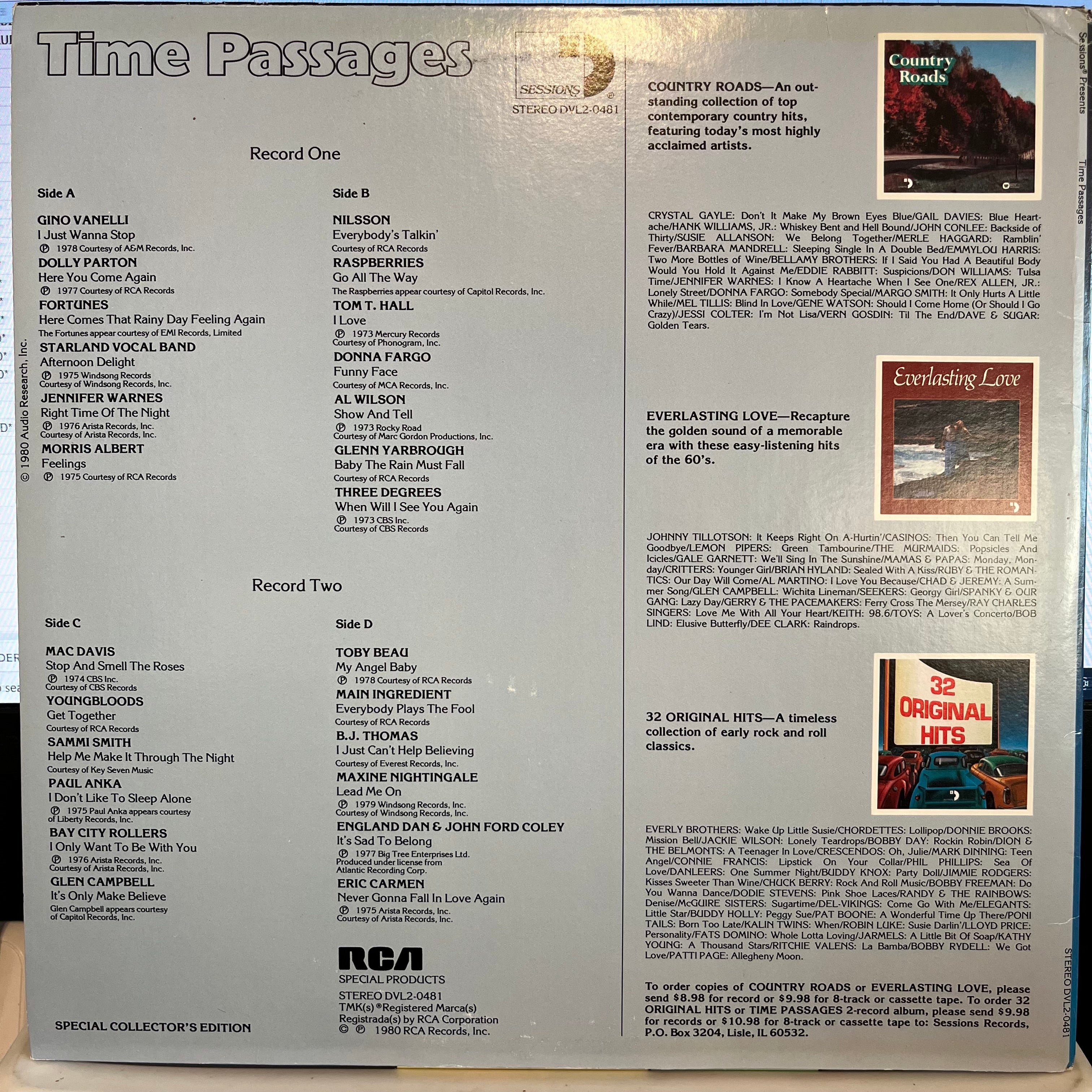 Time Passages | Near Mint (NM) Excellent (EX)