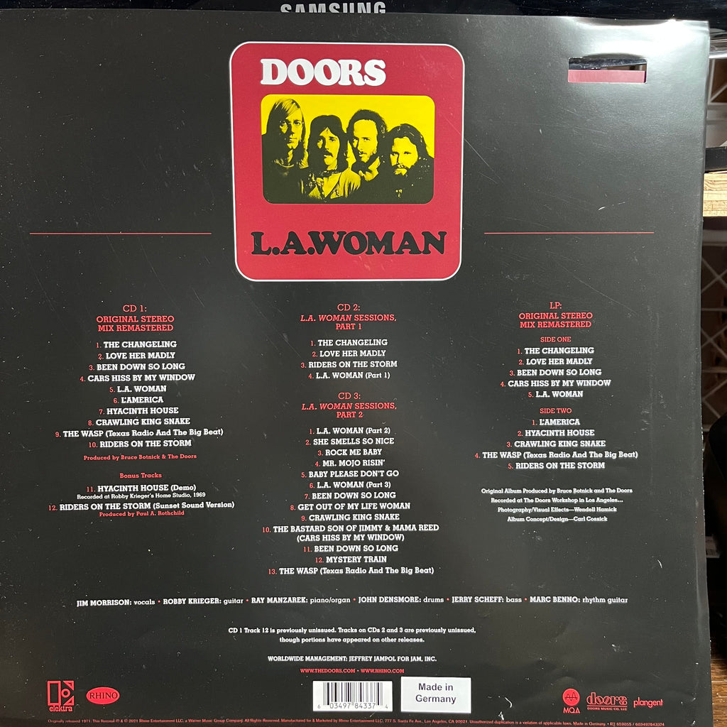The Doors - L.A. Woman (VINYL & 3xCD) | Near Mint (NM) Near Mint (NM)