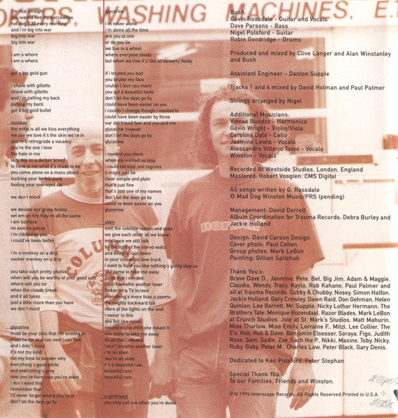 Bush - Sixteen Stone (CD) | Near Mint (NM) Near Mint (NM)