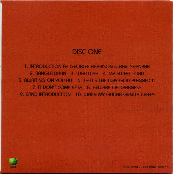 George Harrison - George Harrison And Friends - The Concert For Bangladesh (2xCD BOX) | Near Mint (NM) Near Mint (NM)