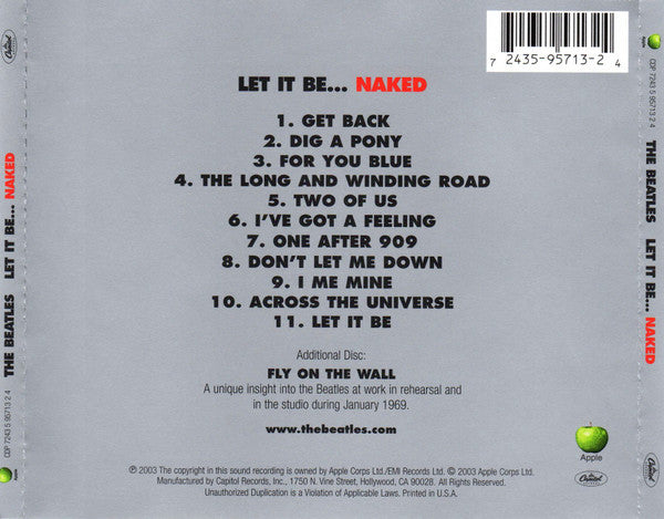 The Beatles - Let It Be... Naked (2xCD) | Near Mint (NM) Near Mint (NM)