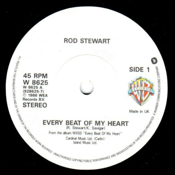 Rod Stewart - Every Beat Of My Heart *7"* | Near Mint (NM) Near Mint (NM)