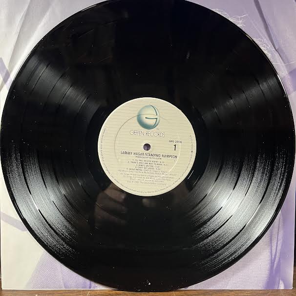 Sammy Hagar - Standing Hampton (VINYL) | Near Mint (NM or M-) Near Mint- (NM-)