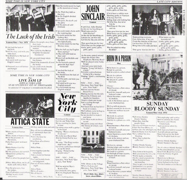 John Lennon & Yoko Ono - Some Time In New York City *CD* | Near Mint (NM) Near Mint (NM)