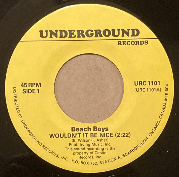 The Beach Boys - Wouldn't It Be Nice / Do It Again | Near Mint (NM or M-) Generic