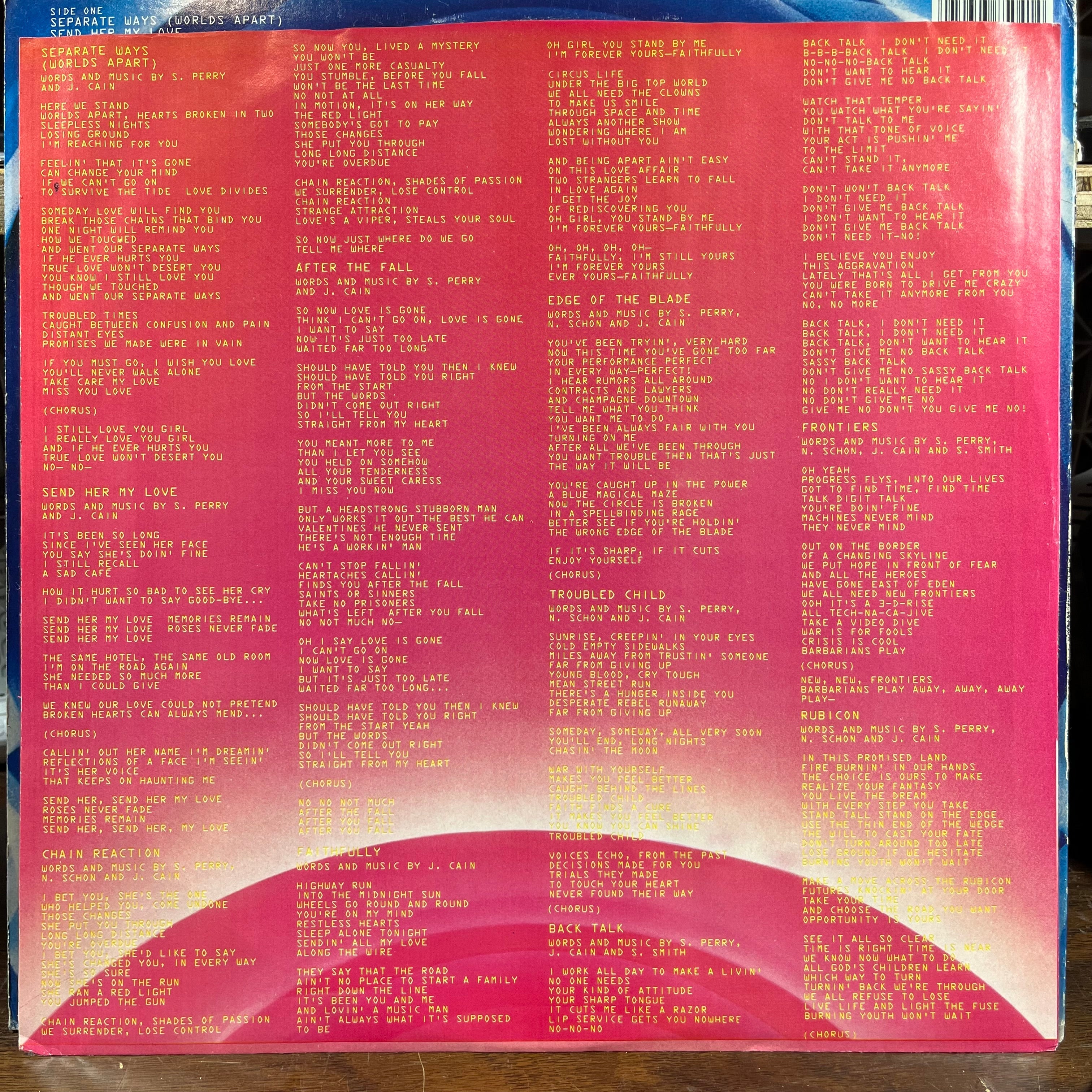 Journey - Frontiers (VINYL) | Near Mint (NM) Very Good Plus (VG+)