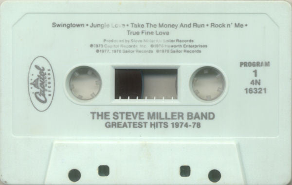 Steve Miller Band - Greatest Hits 1974-78 *CASSETTE* | Near Mint (NM) Near Mint (NM)