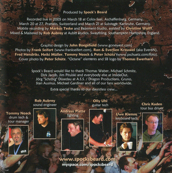 Spock's Beard - Gluttons For Punishment (Live In '05) (2xCD) | Near Mint (NM) Near Mint (NM)