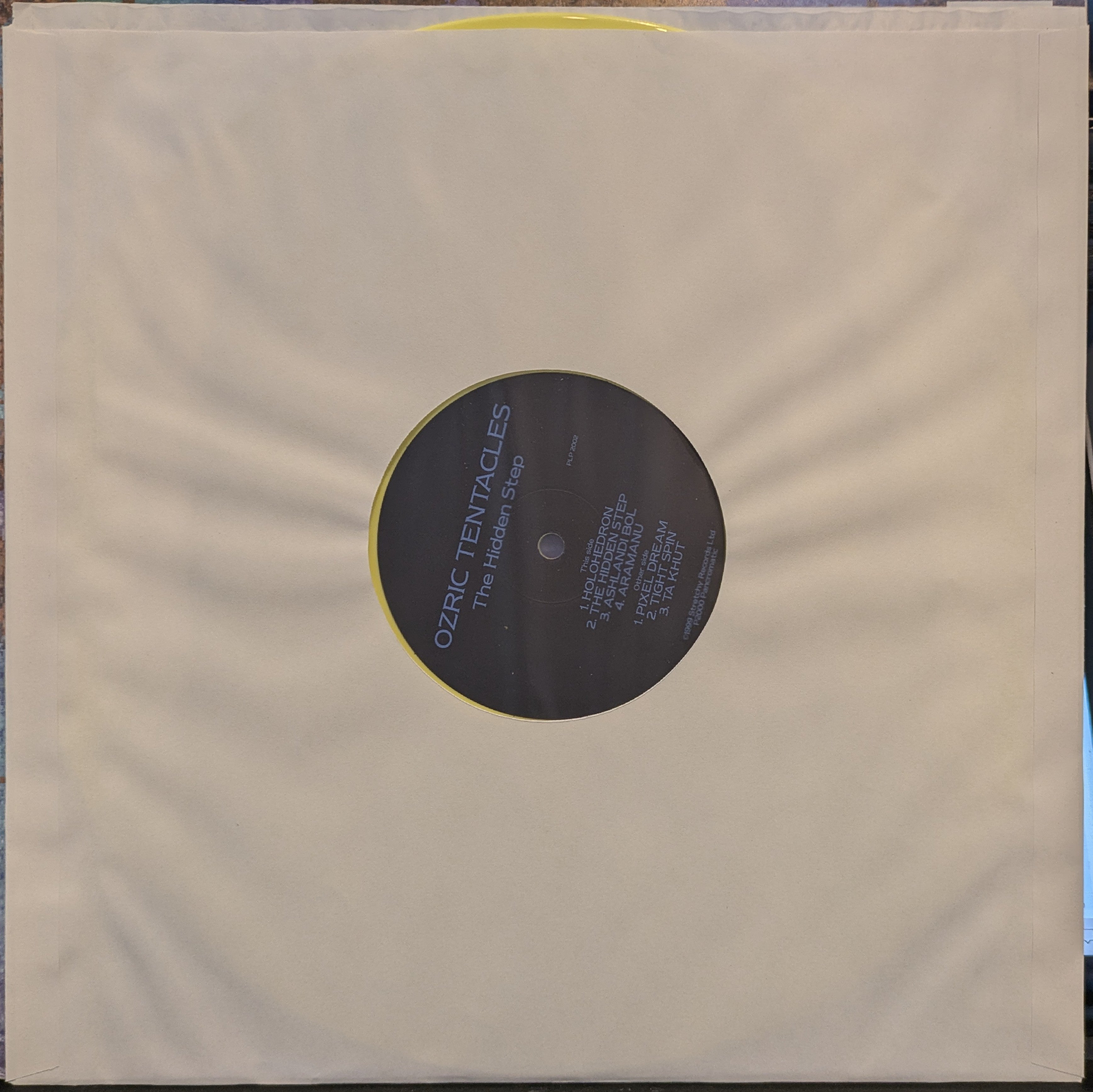 Ozric Tentacles - The Hidden Step (YELLOW VINYL - UK) | Near Mint (NM) Near Mint (NM)