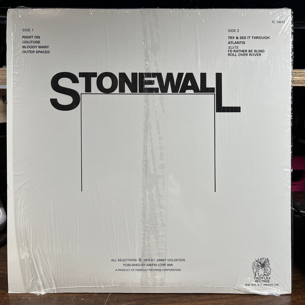 Stonewall - Stonewall (VINYL) | Near Mint (NM) Near Mint (NM)