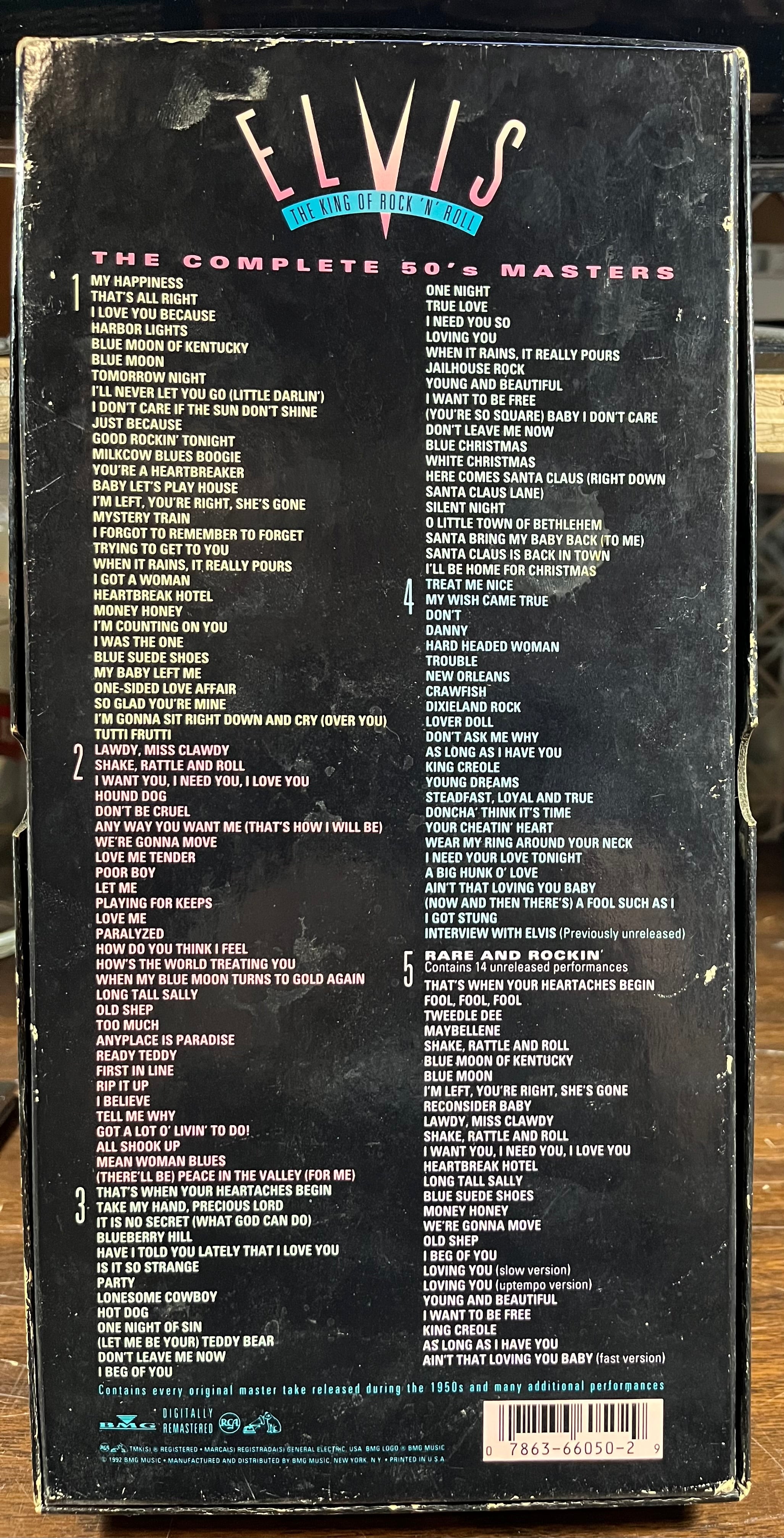Elvis Presley - The King Of Rock 'N' Roll: The Complete 50's Masters (5xCD BOX SET) | Near Mint (NM or M-) Very Good Plus (VG+)