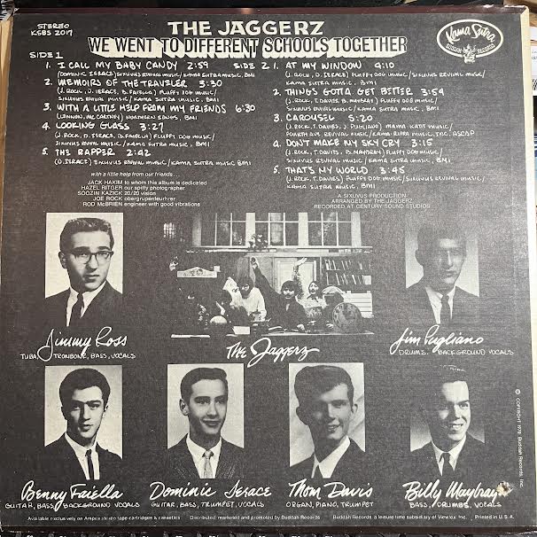 The Jaggerz - We Went To Different Schools Together (VINYL) | Near Mint (NM or M-) Excellent (EX)
