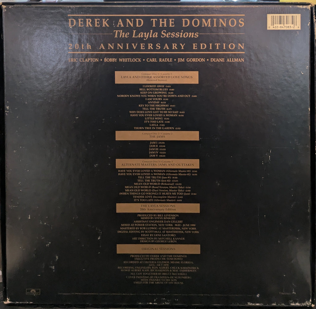Derek & The Dominos - The Layla Sessions (3xCD BOX) | Near Mint (NM) Excellent (EX)