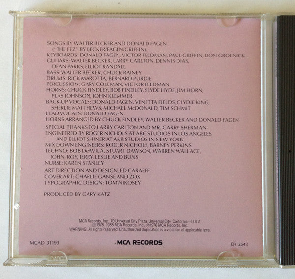Steely Dan - The Royal Scam (CD) | Near Mint (NM) Near Mint (NM)