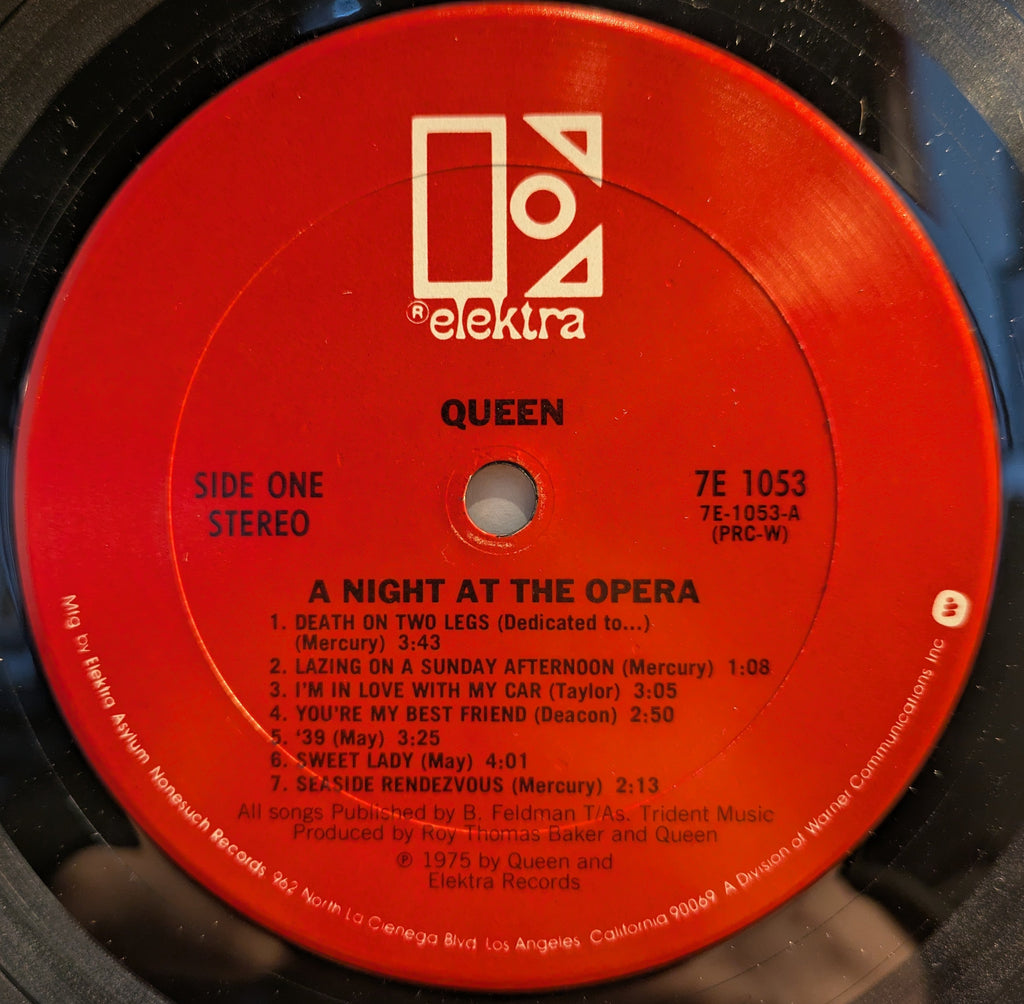 Queen - A Night At The Opera (VINYL) | Very Good Plus (VG+) Very Good Plus (VG+)