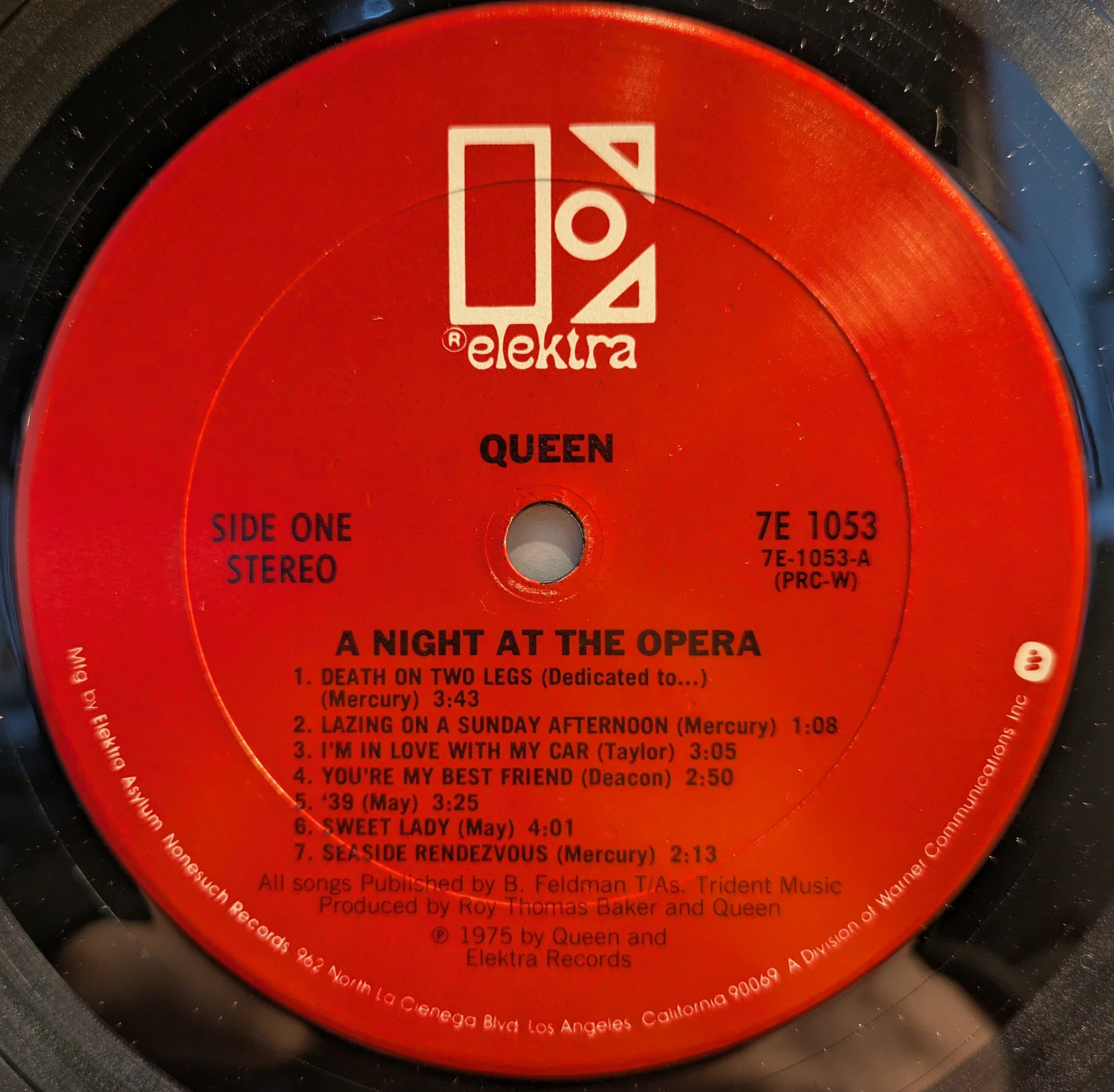 Queen - A Night At The Opera (VINYL) | Very Good Plus (VG+) Very Good Plus (VG+)