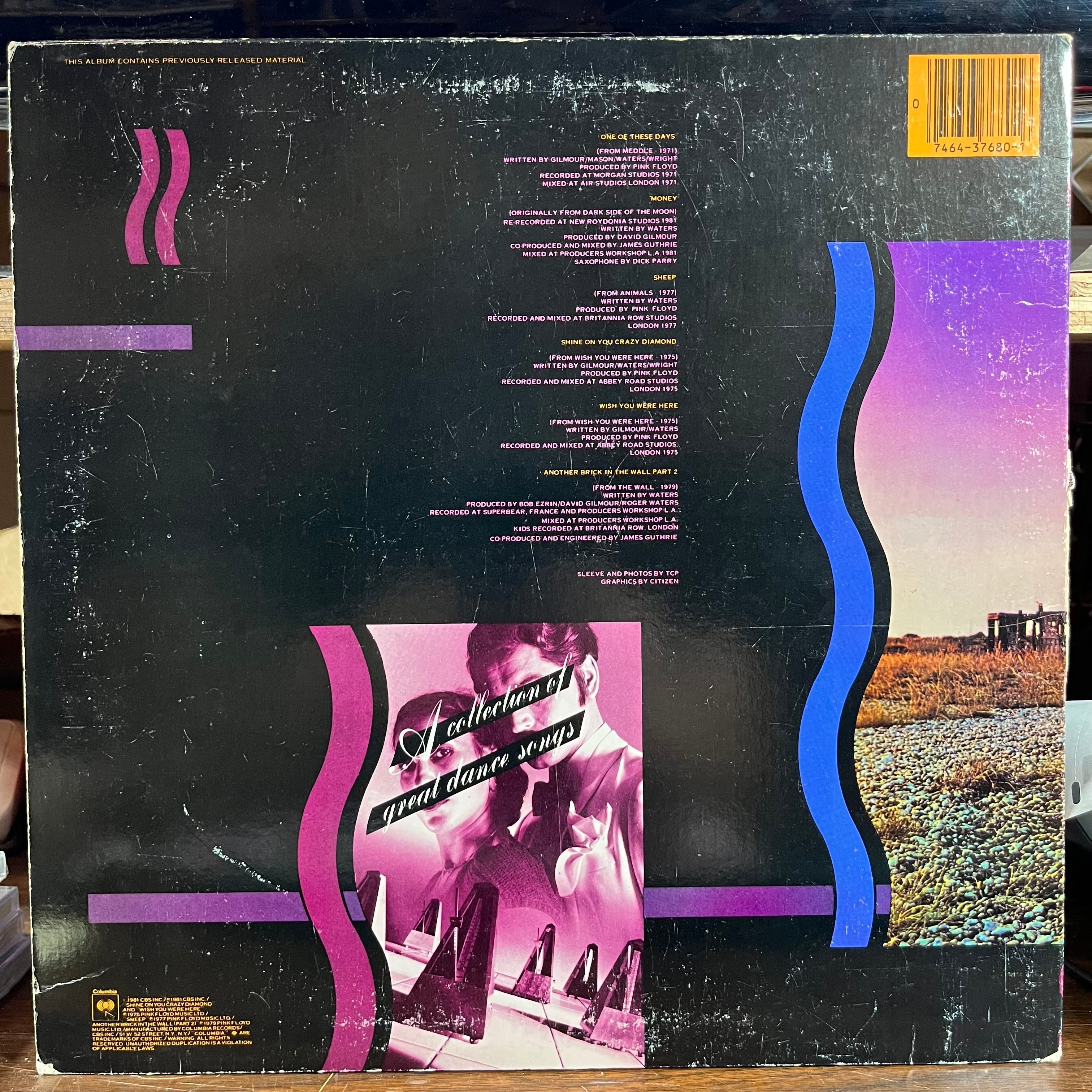 Pink Floyd - A Collection Of Great Dance Songs (VINYL) | Very Good (VG)