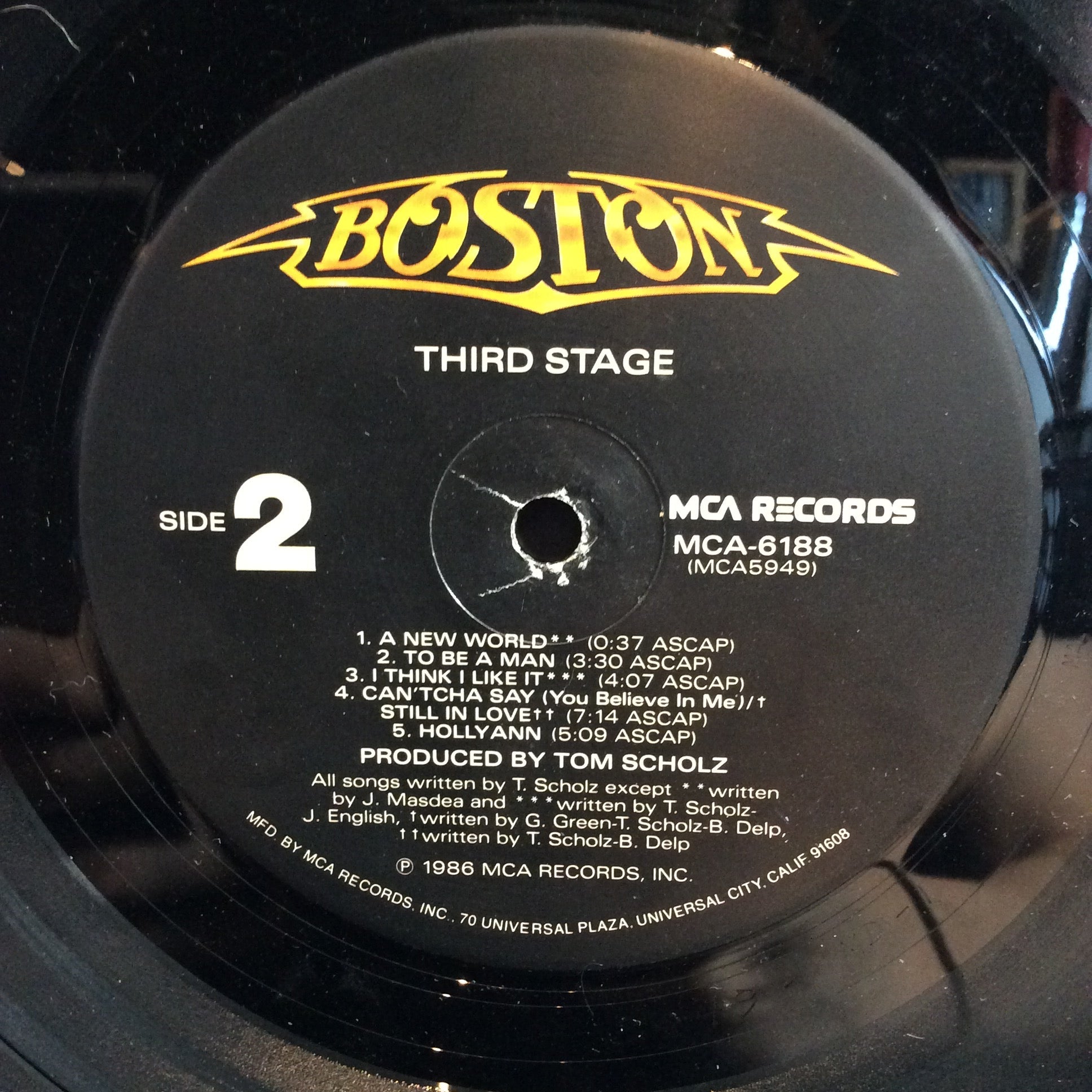 Boston - Third Stage (VINYL) | Very Good Plus (VG+) Very Good Plus (VG+)