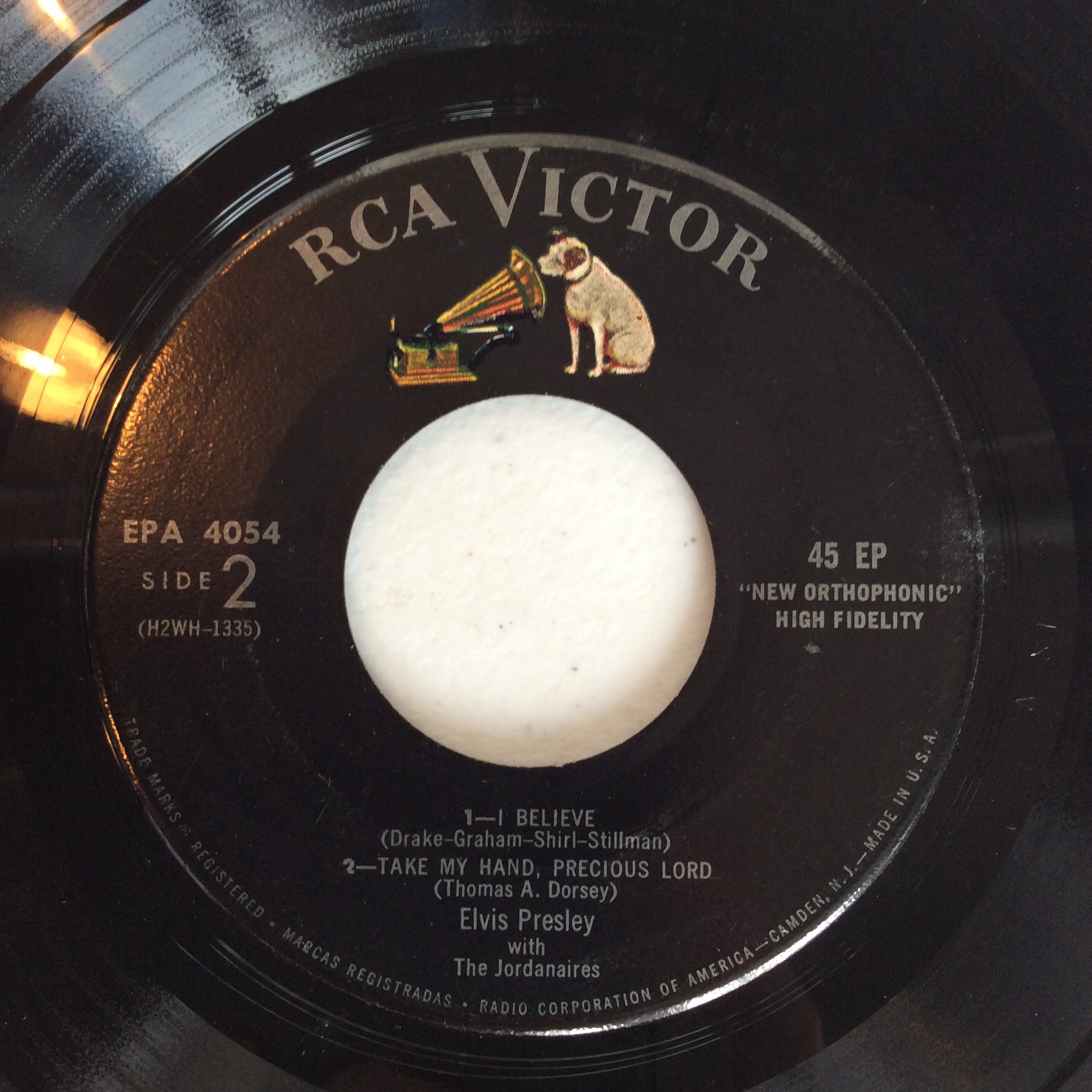 Elvis Presley - Peace In The Valley (7" VINYL) | Very Good Plus (VG+) Very Good (VG)