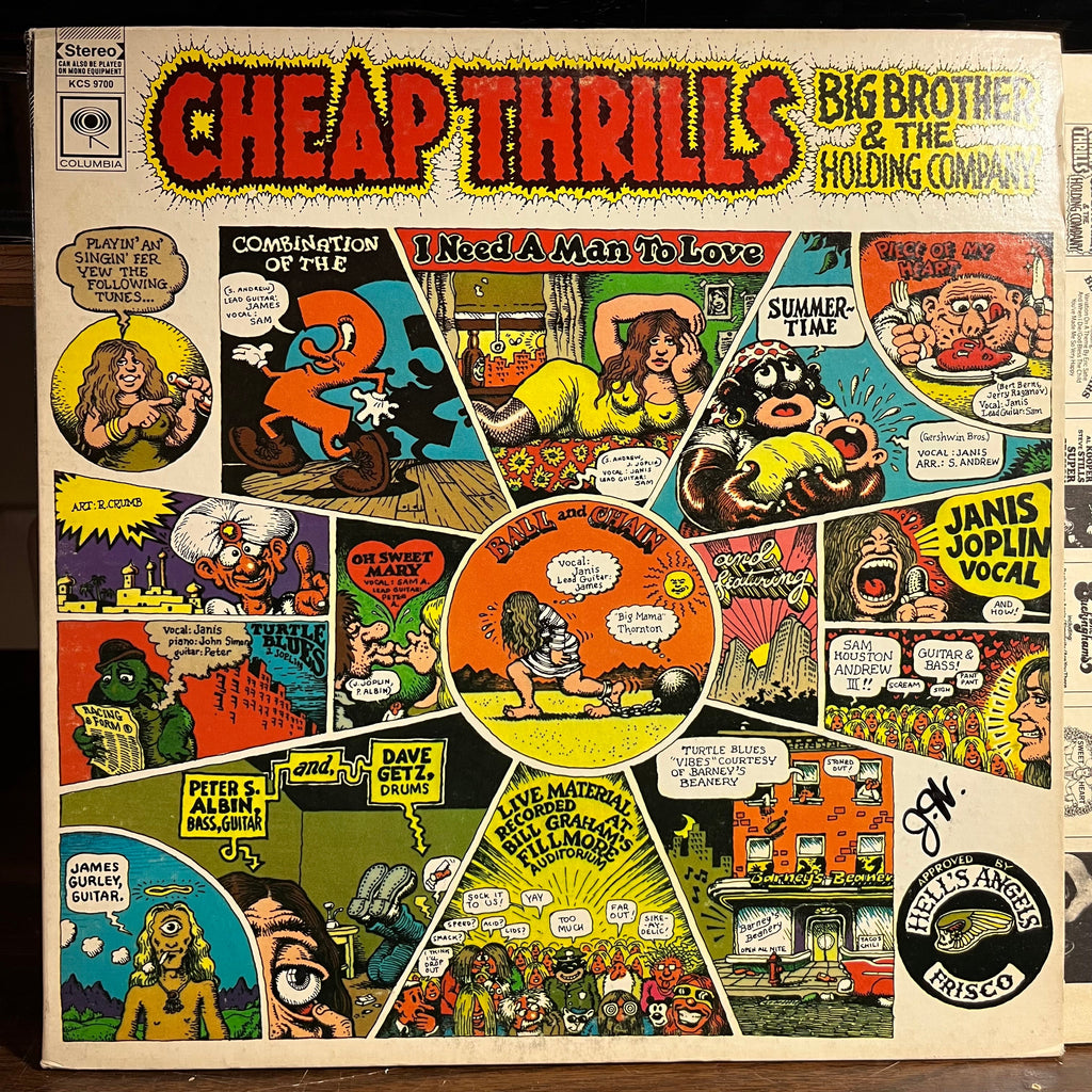 Big Brother & The Holding Company - Cheap Thrills (VINYL) | Excellent+ (EX+)