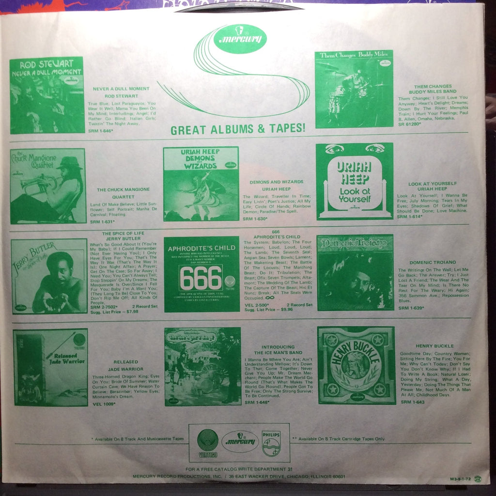 Uriah Heep - The Magician's Birthday (VINYL) | Very Good Plus (VG+)